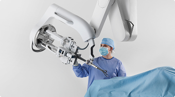 精密な操作で幅広い手術に対応