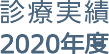 診療実績2020年度