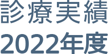 診療実績2022年度