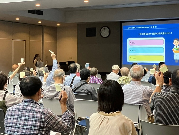 糖尿病市民公開講座の様子