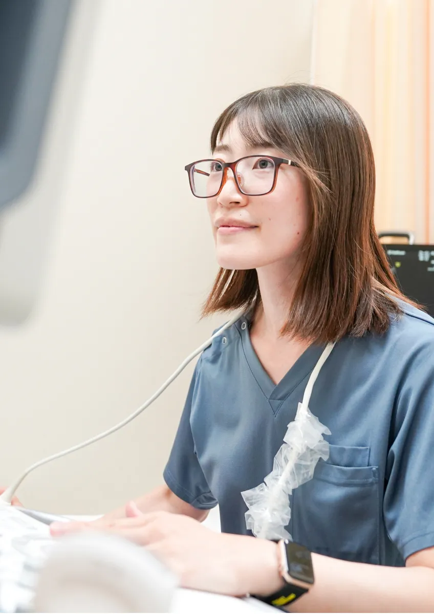 健診の様子