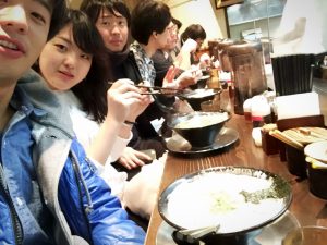 本場のとんこつラーメンに舌鼓